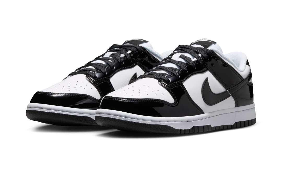 【2026年 7月 発売予定】NIKE W DUNK LOW SE STREET1 “Panda Patent” (ナイキ ダンク ロー “パンダ パテント”) [IV5104-102]