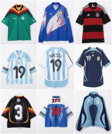 FIFA ワールドカップの各国レプリカユニフォームが復刻、メッシや日本代表デザインを忠実に再現 (adidas Originals Replica uniforms World Cup)