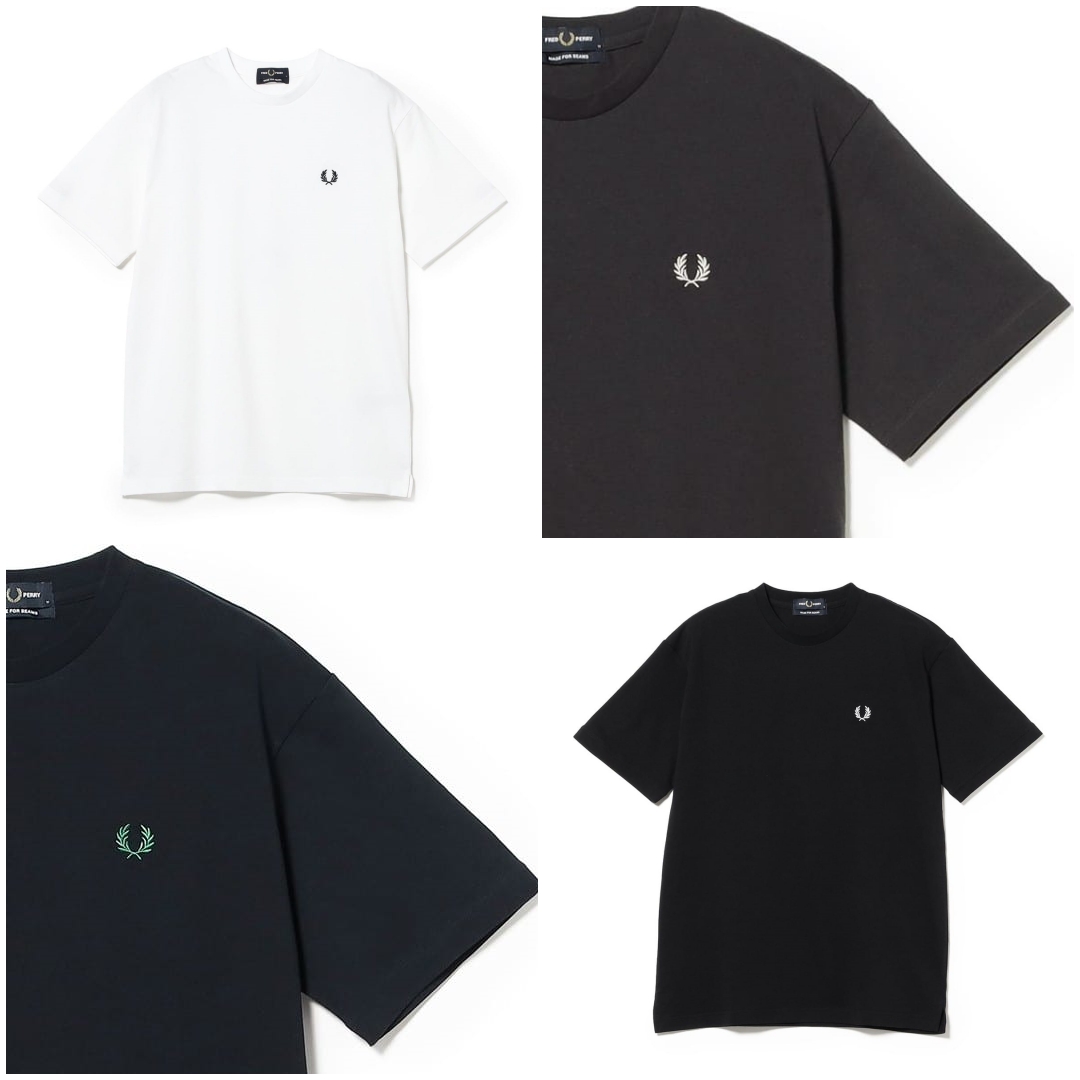 BEAMS × FRED PERRY 2026 SS 別注 "ロゴ Tシャツ"が発売 (ビームス フレッドペリー)