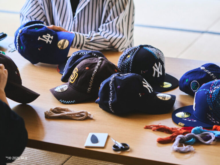 【sharelocks】 ニューエラコラボキャップ【SLH】 SASHIKO GALS × New Era コラボキャップ第2弾が2026年 6/27 発売 (サシ