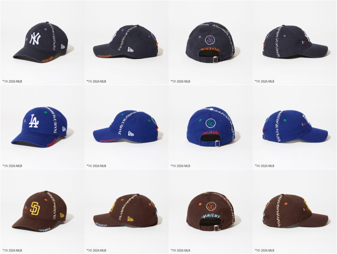 SASHIKO GALS × New Era コラボキャップ第2弾が2026年 6/27 発売 (サシコギャルズ ニューエラ)