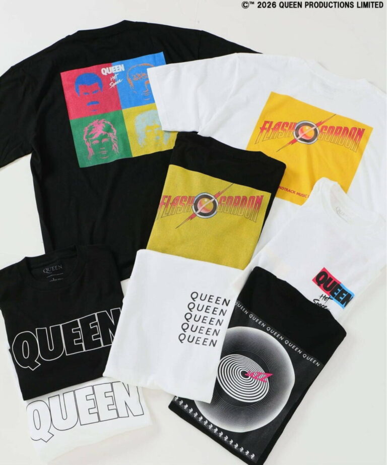 ロックバンド「QUEEN」× JOURNAL STANDARD relume 別注 “グラフィック