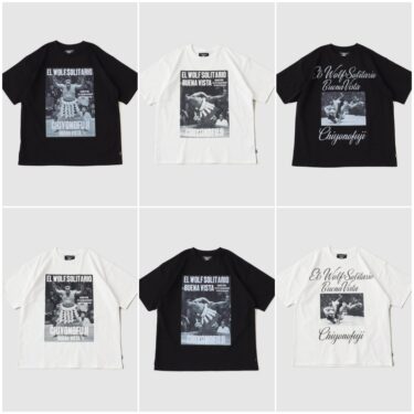 千代の富士 × BUENA VISTA "El wolf solitario tee"が発売 (Chiyonofuji ブエナビスタ)