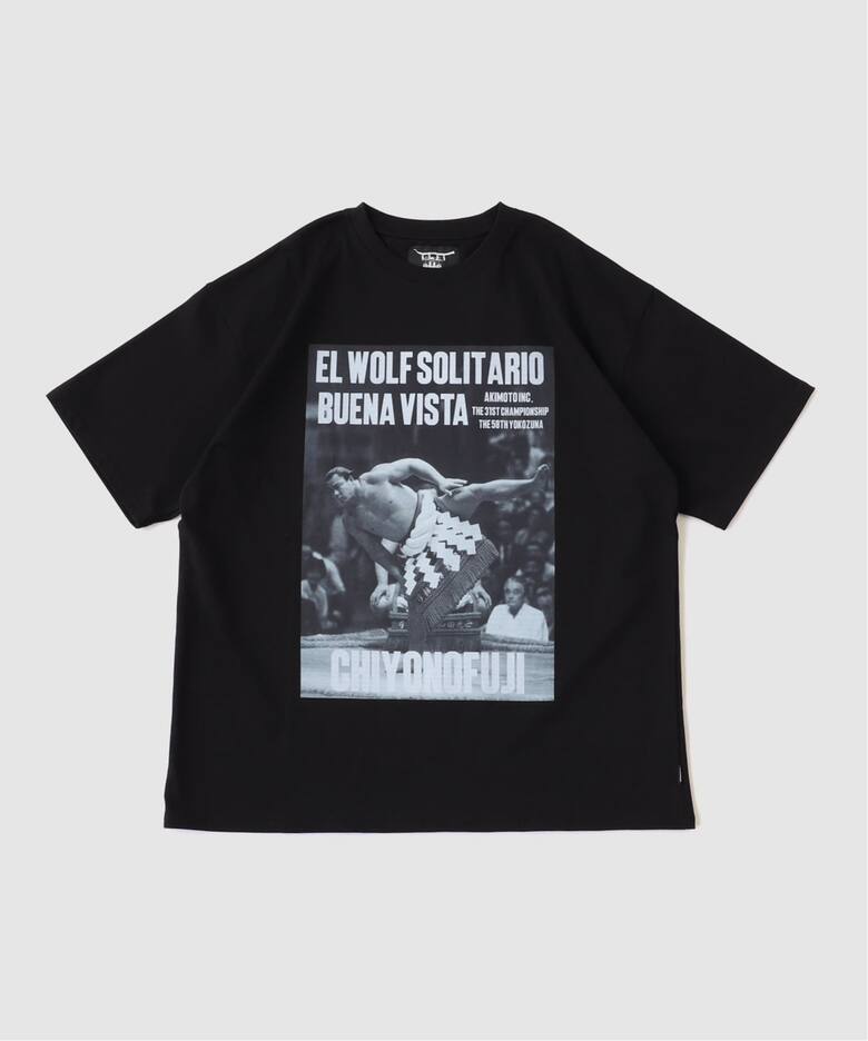 千代の富士 × BUENA VISTA “El wolf solitario tee”が発売 (Chiyonofuji ブエナビスタ)
