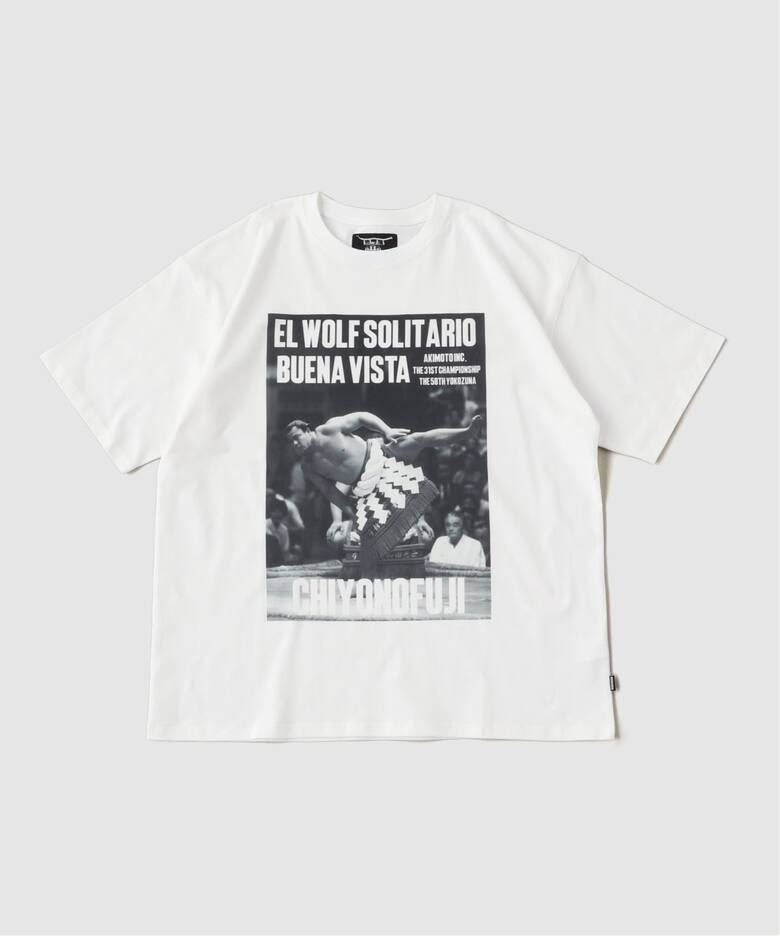 千代の富士 × BUENA VISTA “El wolf solitario tee”が発売 (Chiyonofuji ブエナビスタ)