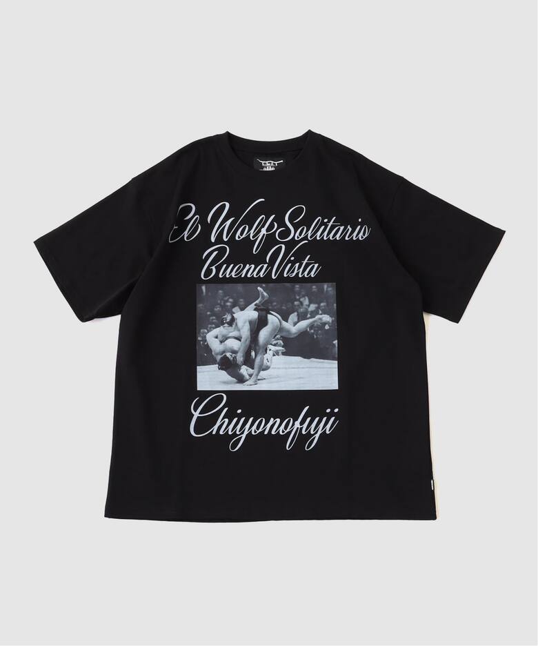 千代の富士 × BUENA VISTA “El wolf solitario tee”が発売 (Chiyonofuji ブエナビスタ)