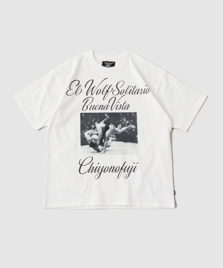 千代の富士 × BUENA VISTA “El wolf solitario tee”が発売 (Chiyonofuji ブエナビスタ)