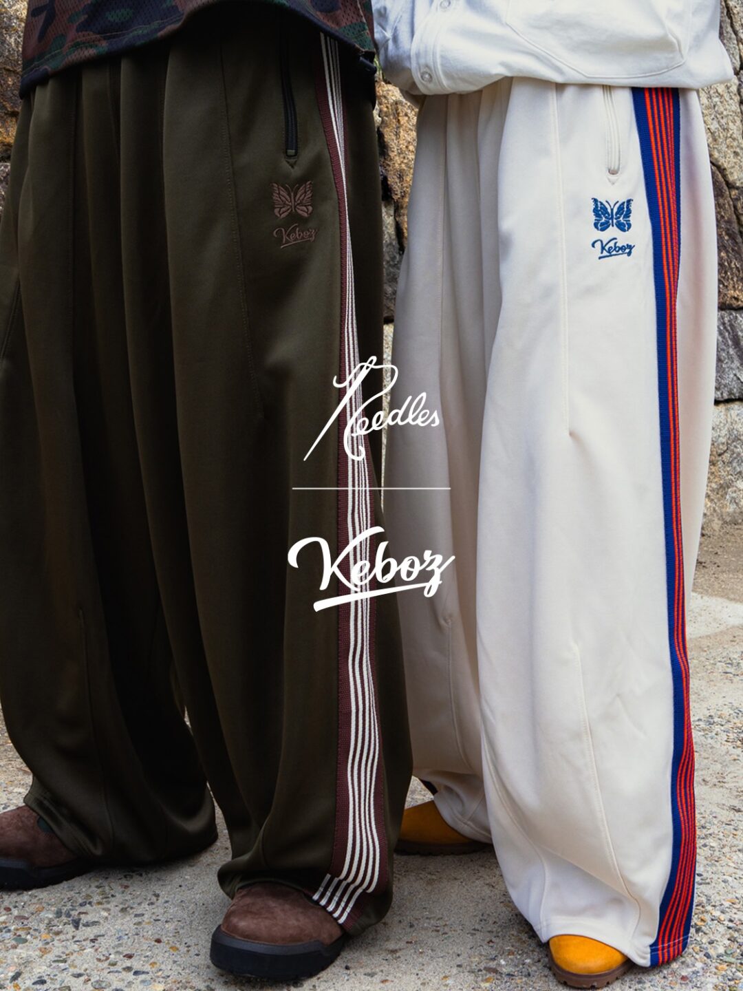 NEEDLES × KEBOZ "H.D. TRACK PANT"が発売 (ニードルズ ケボズ)