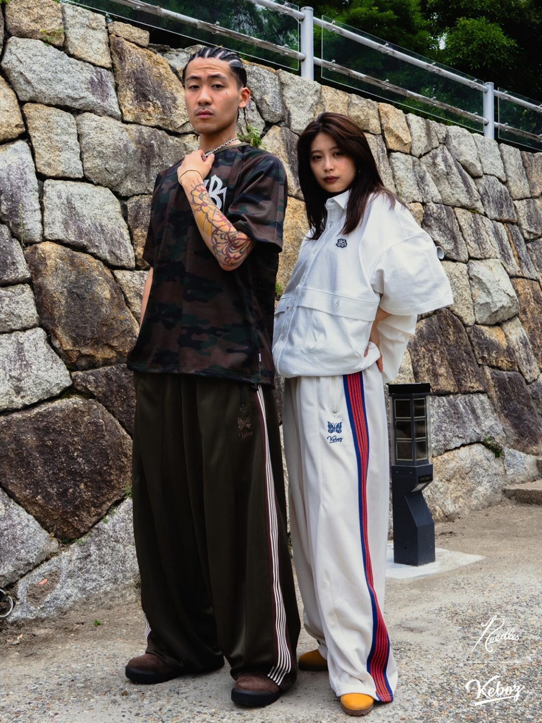 NEEDLES × KEBOZ “H.D. TRACK PANT”が発売 (ニードルズ ケボズ)