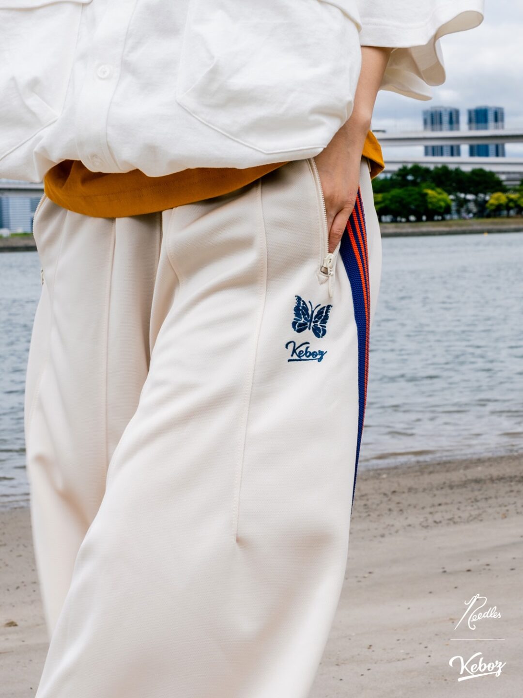 NEEDLES × KEBOZ “H.D. TRACK PANT”が発売 (ニードルズ ケボズ)