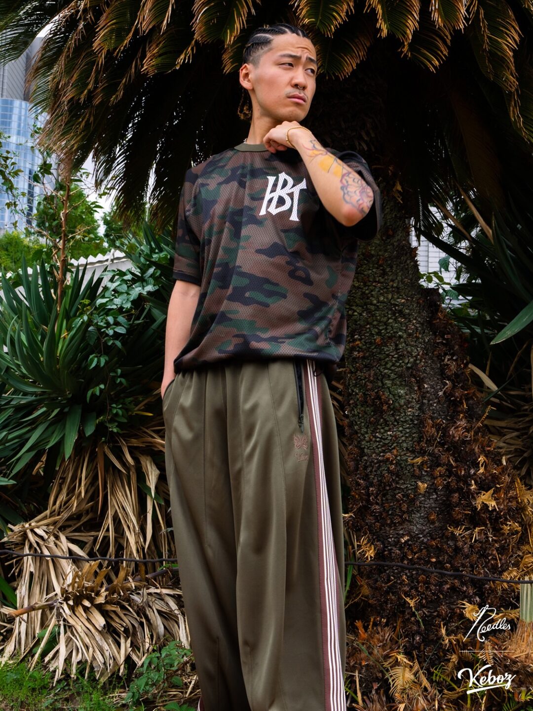 NEEDLES × KEBOZ “H.D. TRACK PANT”が発売 (ニードルズ ケボズ)