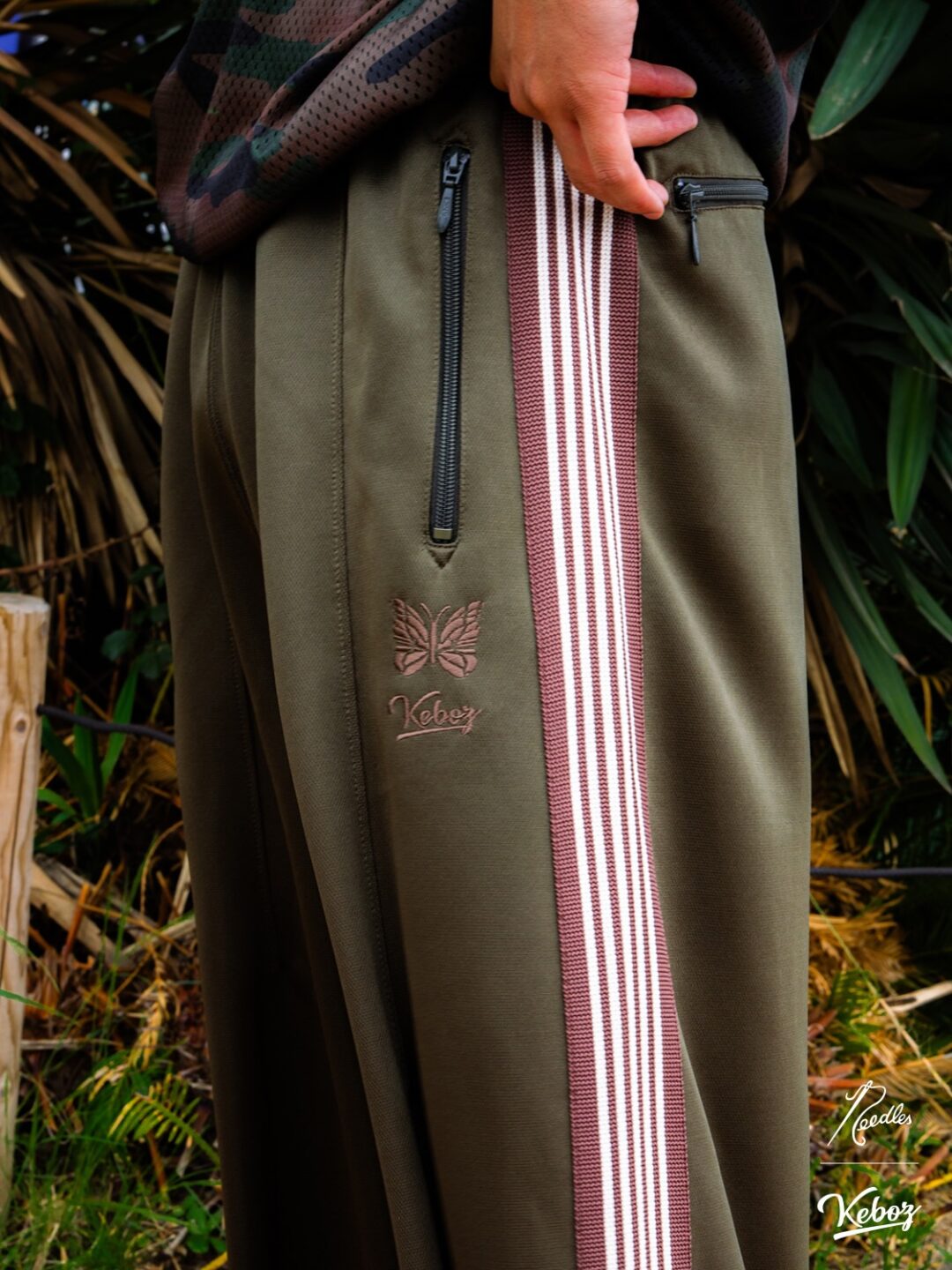NEEDLES × KEBOZ “H.D. TRACK PANT”が発売 (ニードルズ ケボズ)