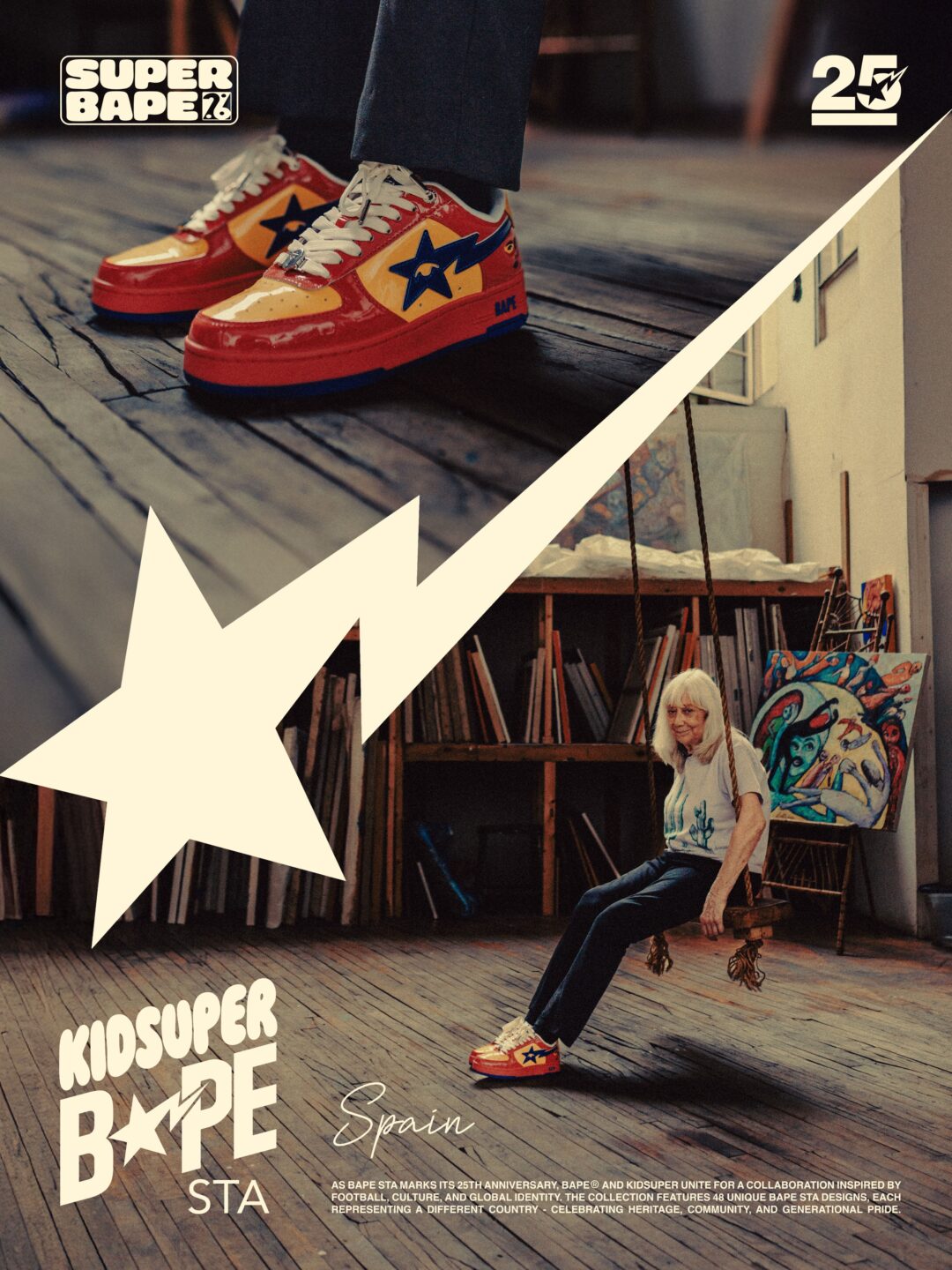 KidSuper x A BATHING APE ワールドカップを祝した”SUPERBAPE CUP Collection”が2026年 6/11 発売予定 (キッドスーパー ア ベイシング エイプ “スーパー ベイプスタ カップ コレクション”)
