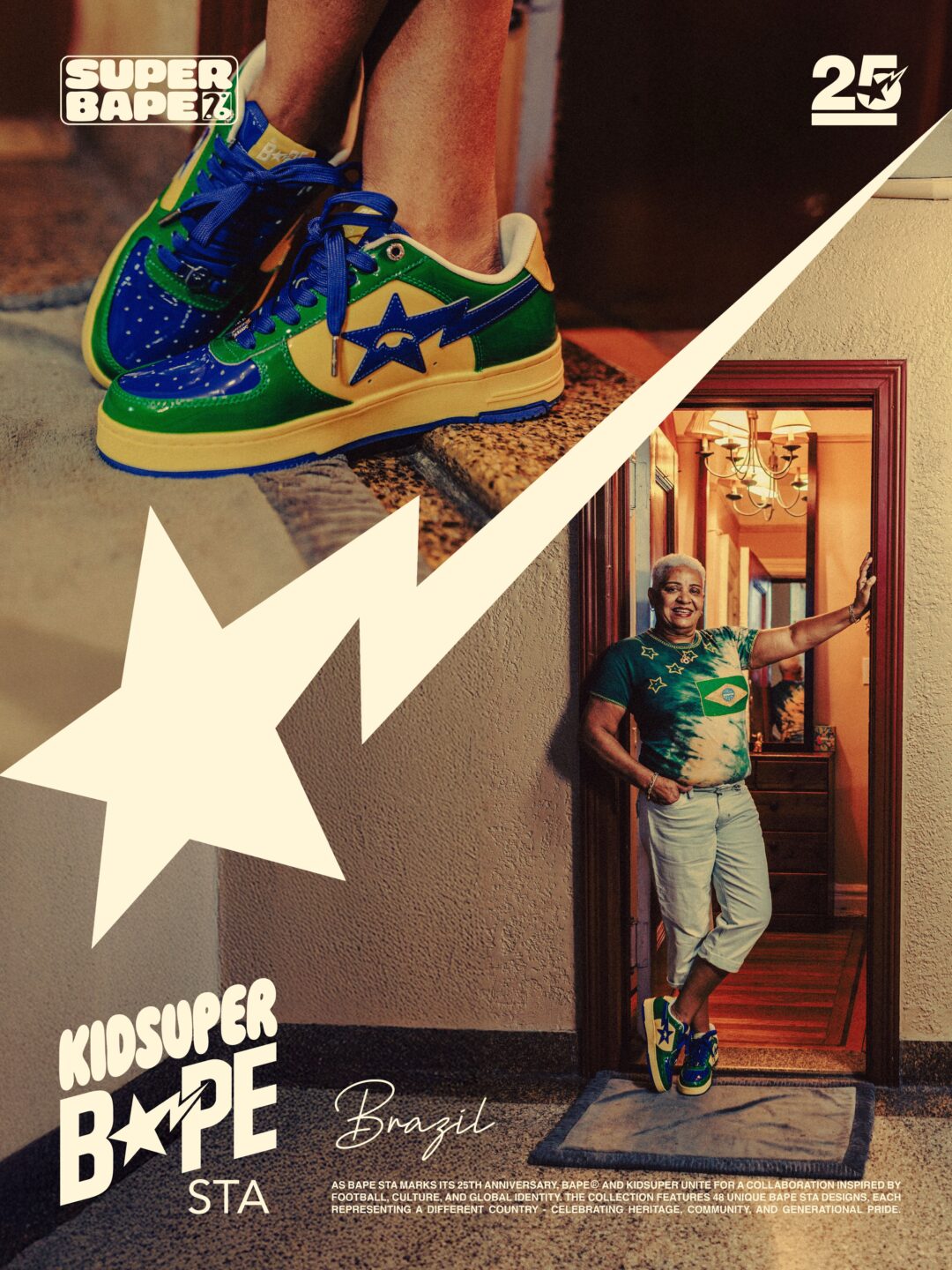 KidSuper x A BATHING APE ワールドカップを祝した”SUPERBAPE CUP Collection”が2026年 6/11 発売予定 (キッドスーパー ア ベイシング エイプ “スーパー ベイプスタ カップ コレクション”)