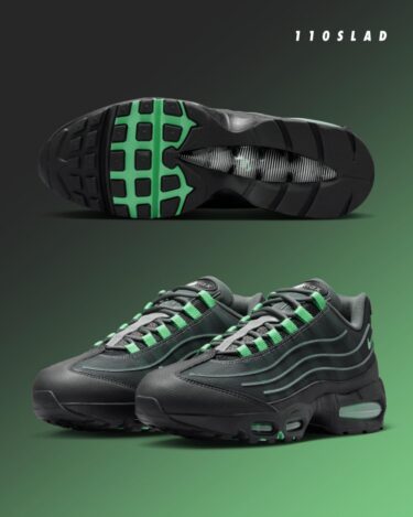 【2026年 発売予定】NIKE AIR MAX 95 BIG BUBBLE TECH “Iron Grey/Dream Green” (ナイキ エア マックス ビッグバブル テック “アイアングレー/ドリームグリーン”) [IH7853-004]