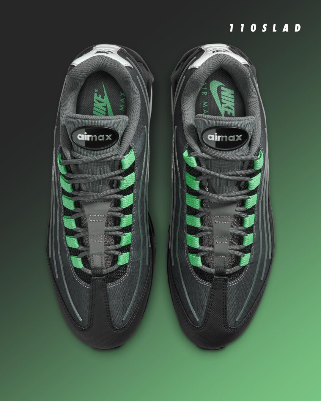 【2026年 発売予定】NIKE AIR MAX 95 BIG BUBBLE TECH “Iron Grey/Dream Green” (ナイキ エア マックス ビッグバブル テック “アイアングレー/ドリームグリーン”) [IH7853-004]