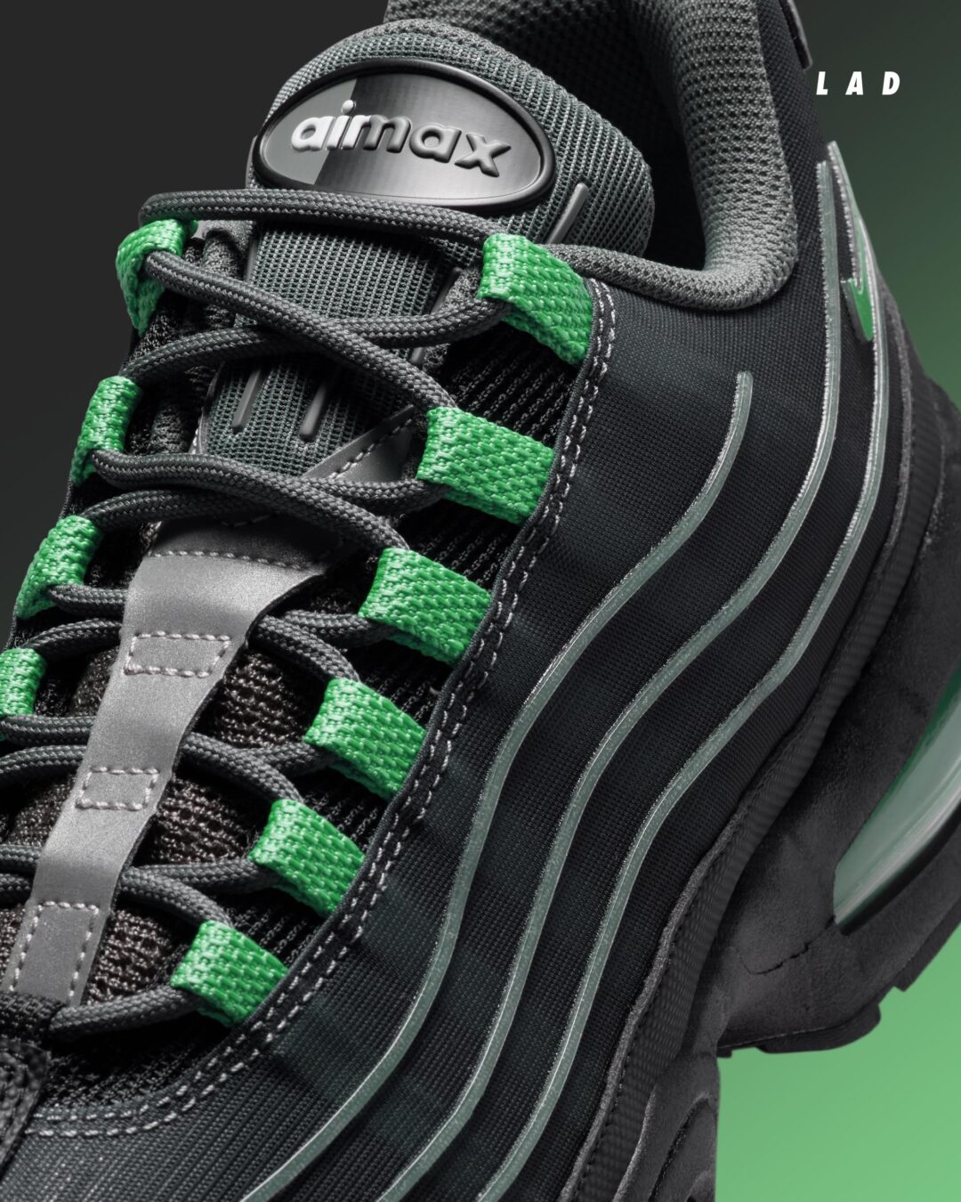 【2026年 発売予定】NIKE AIR MAX 95 BIG BUBBLE TECH “Iron Grey/Dream Green” (ナイキ エア マックス ビッグバブル テック “アイアングレー/ドリームグリーン”) [IH7853-004]