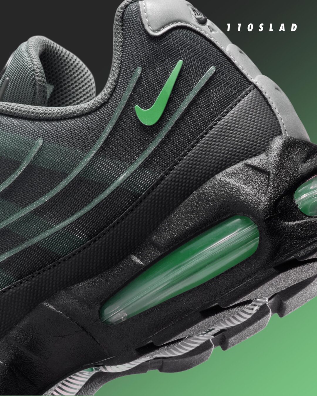 【2026年 発売予定】NIKE AIR MAX 95 BIG BUBBLE TECH “Iron Grey/Dream Green” (ナイキ エア マックス ビッグバブル テック “アイアングレー/ドリームグリーン”) [IH7853-004]