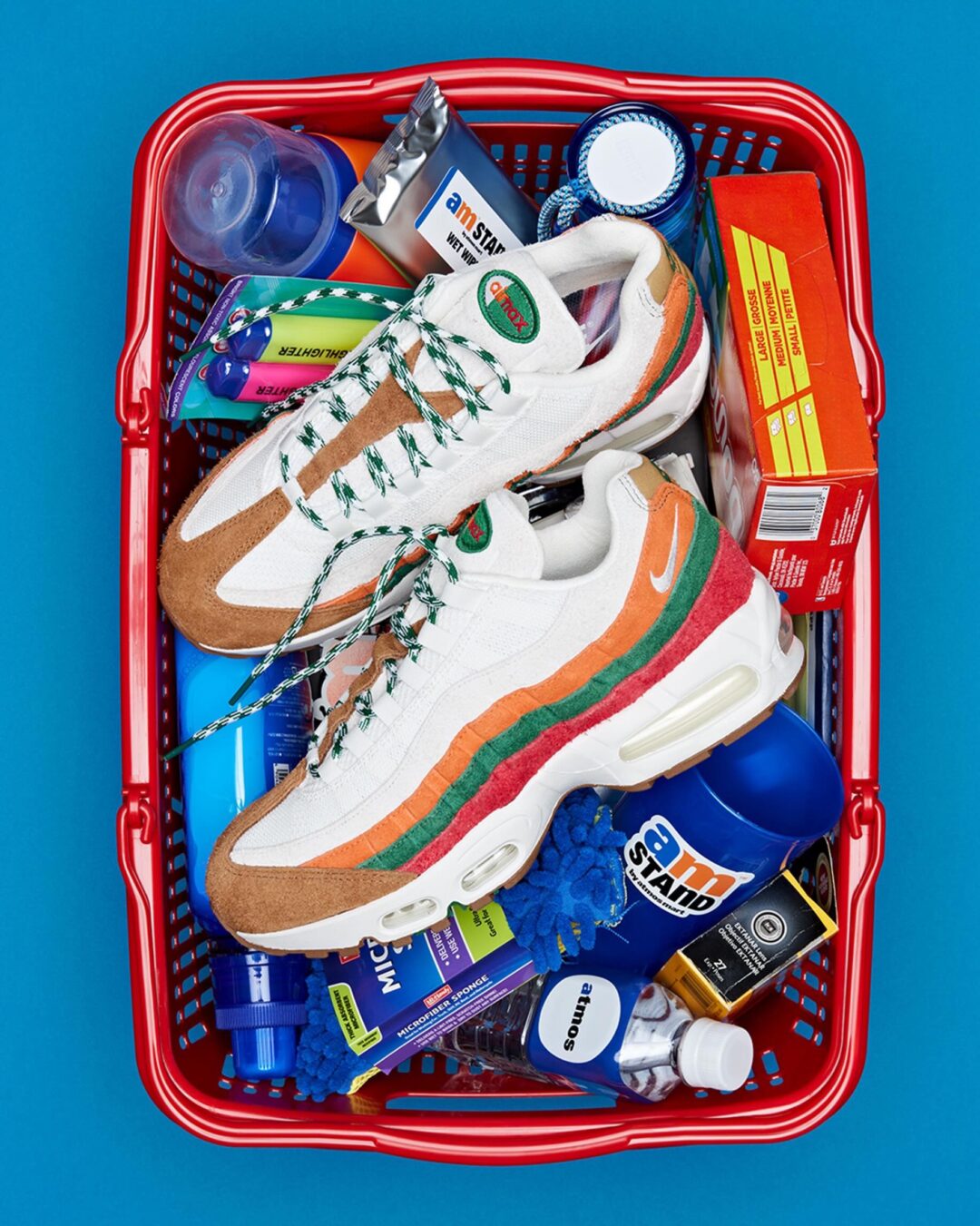 【2026年 7/11 発売】「セブンイレブン」と「ローソン」カラーのNIKE AIR MAX 95 BIG BUBBLE (ナイキ エア マックス 95 ビッグバブル “7-Eleven & Lawson”) [IR1944-102/IR1944-400]