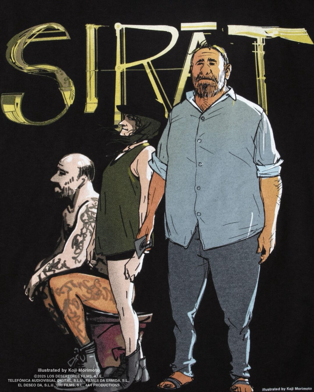 GEEKS RULE × SIRĀT illustrated by Koji Morimoto コラボTeeが2026年 6/12 発売 (ギークス ルール シラート 森本晃司)