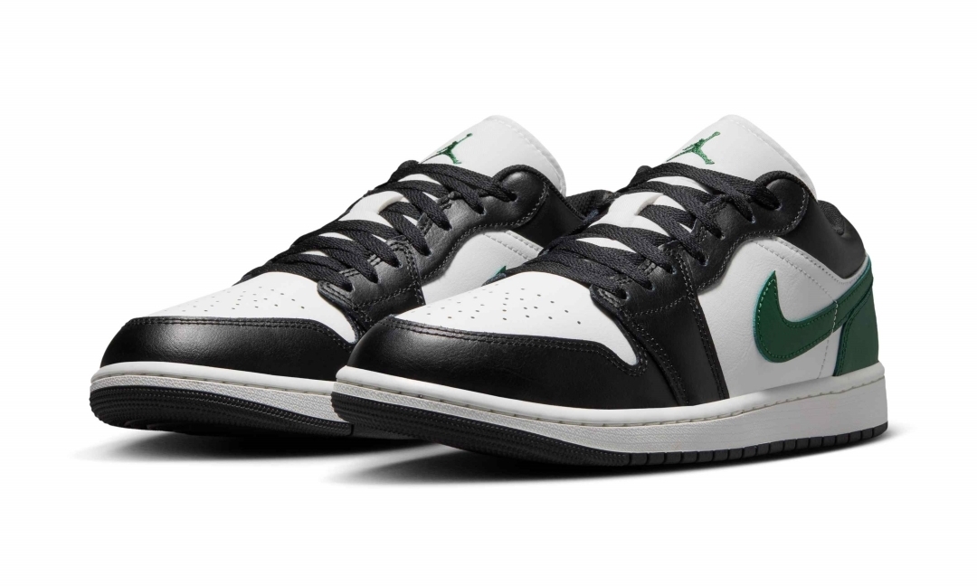【2026年 6/8 発売】NIKE AIR JORDAN 1 LOW “Black/Gorge Green” (ナイキ エア ジョーダン ロー “ブラック/ゴージグリーン”) [553558-047]