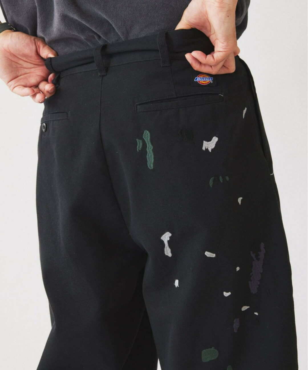 JOURNAL STANDARD relume × Dickies 別注 “スプラッシュ 刺繍 カーブ ワークパンツ”が2026年 7月下旬 発売 (ジャーナルスタンダード ディッキーズ)