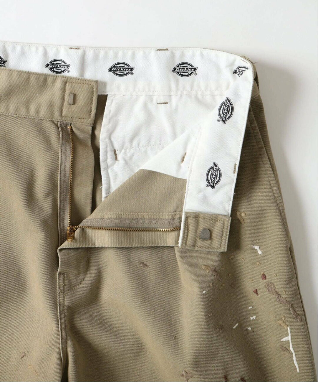 JOURNAL STANDARD relume × Dickies 別注 “スプラッシュ 刺繍 カーブ ワークパンツ”が2026年 7月下旬 発売 (ジャーナルスタンダード ディッキーズ)