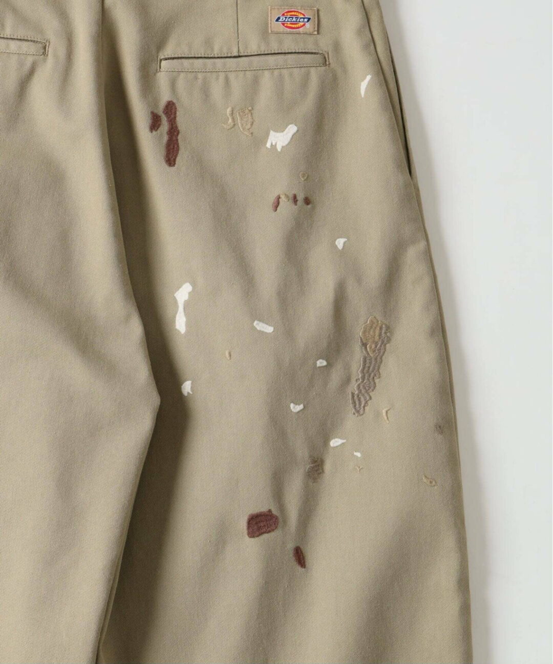 JOURNAL STANDARD relume × Dickies 別注 “スプラッシュ 刺繍 カーブ ワークパンツ”が2026年 7月下旬 発売 (ジャーナルスタンダード ディッキーズ)