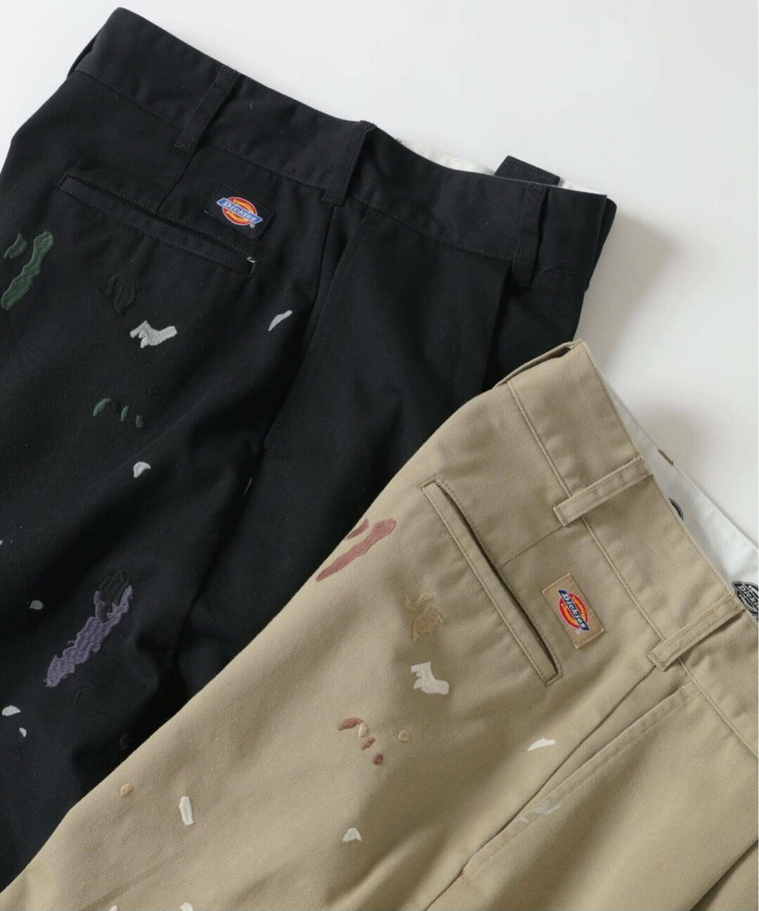 JOURNAL STANDARD relume × Dickies 別注 “スプラッシュ 刺繍 カーブ ワークパンツ”が2026年 7月下旬 発売 (ジャーナルスタンダード ディッキーズ)