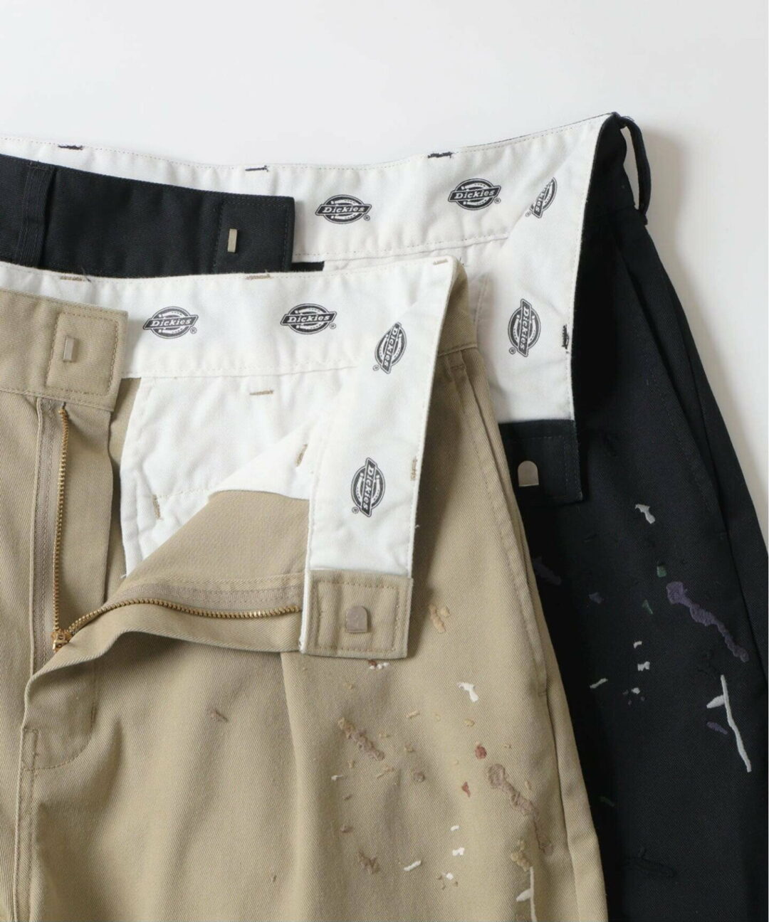 JOURNAL STANDARD relume × Dickies 別注 “スプラッシュ 刺繍 カーブ ワークパンツ”が2026年 7月下旬 発売 (ジャーナルスタンダード ディッキーズ)