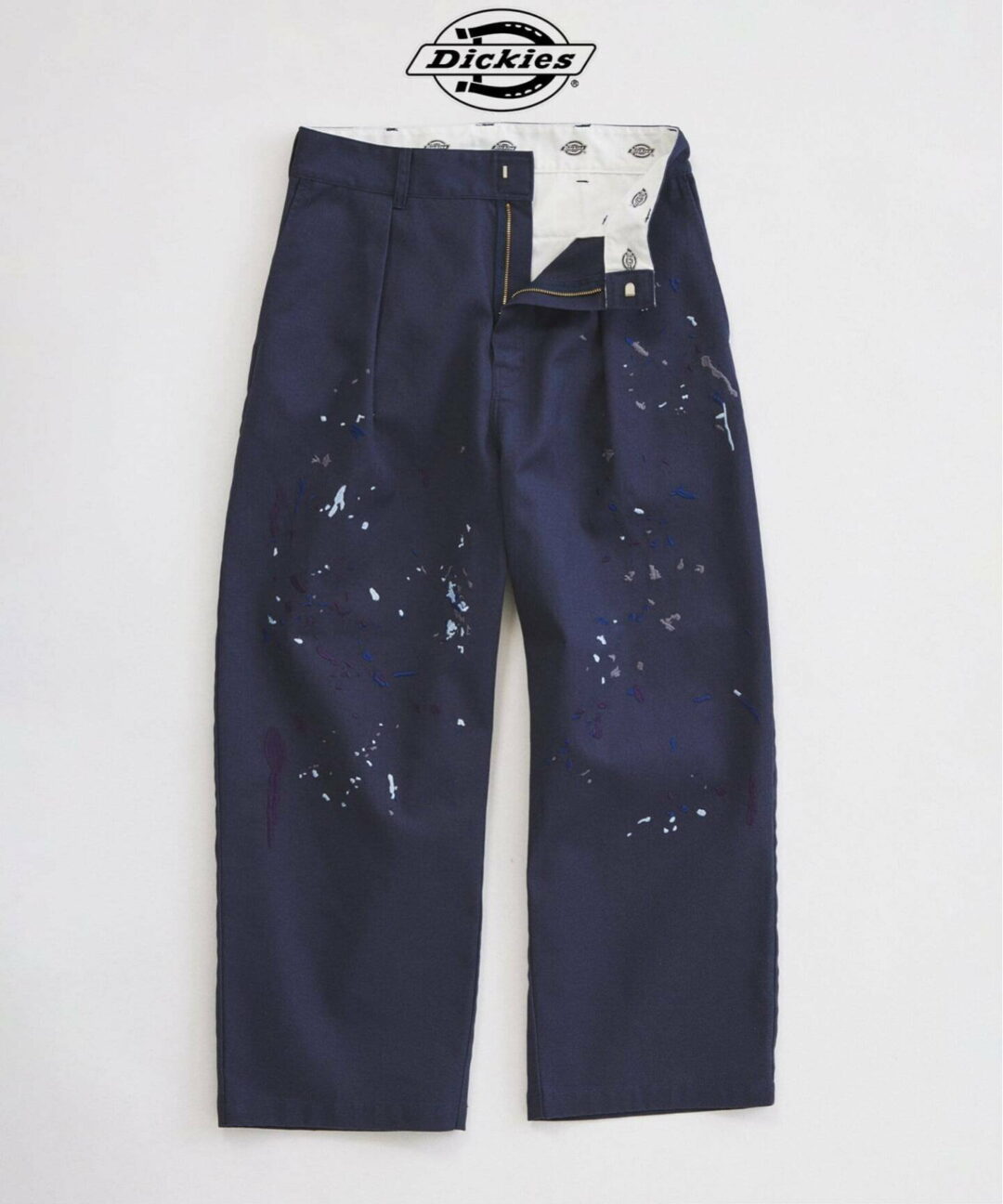 JOURNAL STANDARD relume × Dickies 別注 “スプラッシュ 刺繍 カーブ ワークパンツ”が2026年 7月下旬 発売 (ジャーナルスタンダード ディッキーズ)