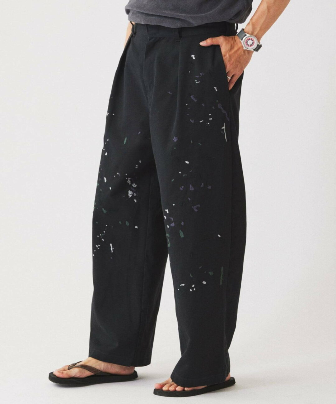 JOURNAL STANDARD relume × Dickies 別注 “スプラッシュ 刺繍 カーブ ワークパンツ”が2026年 7月下旬 発売 (ジャーナルスタンダード ディッキーズ)
