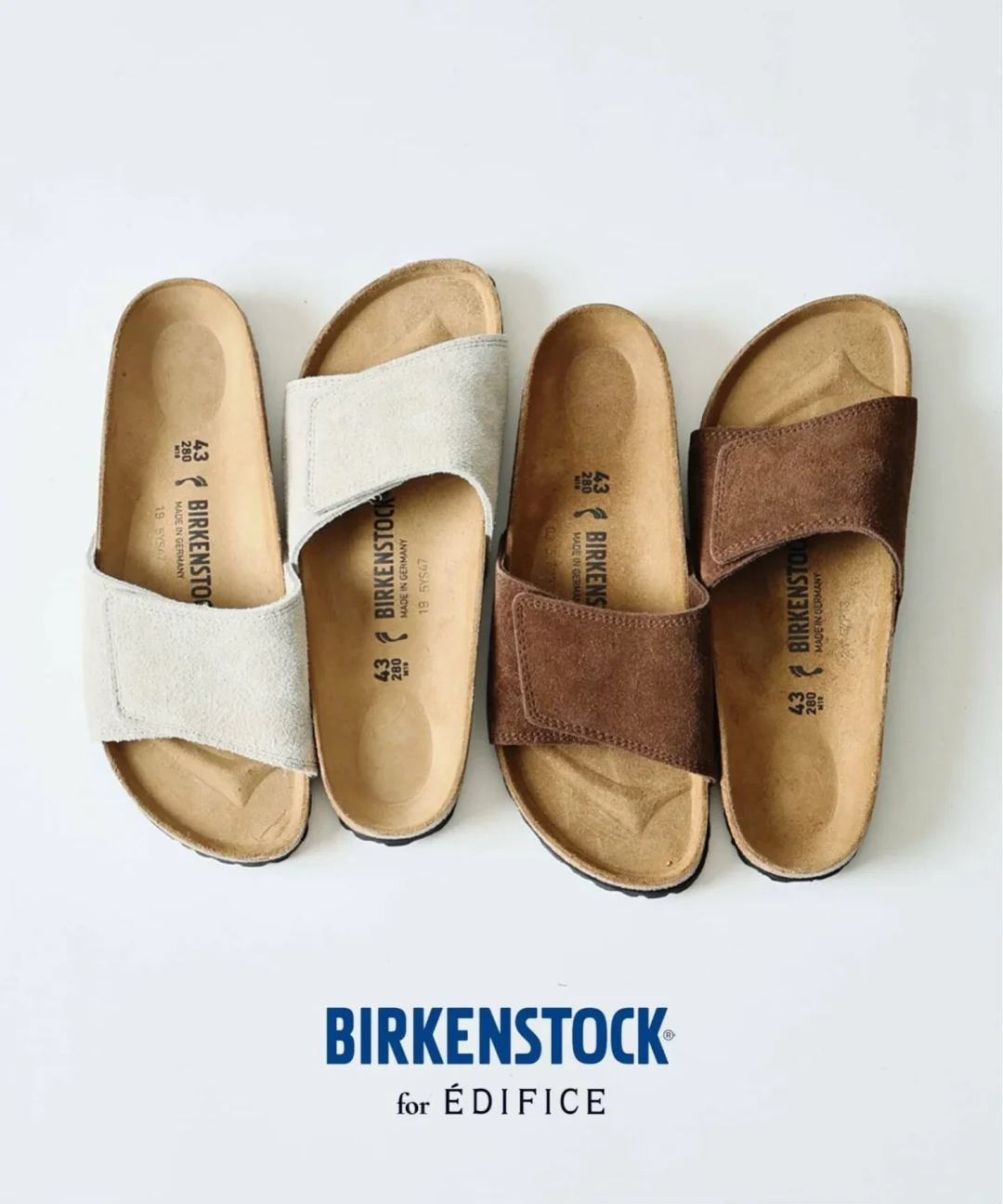 BIRKENSTOCK for EDIFICE 2026 SS Exclusive “SOLANA & SYLT”が6月上旬 発売  (エディフィス ビルケンシュトック ソラナ/ジルト)