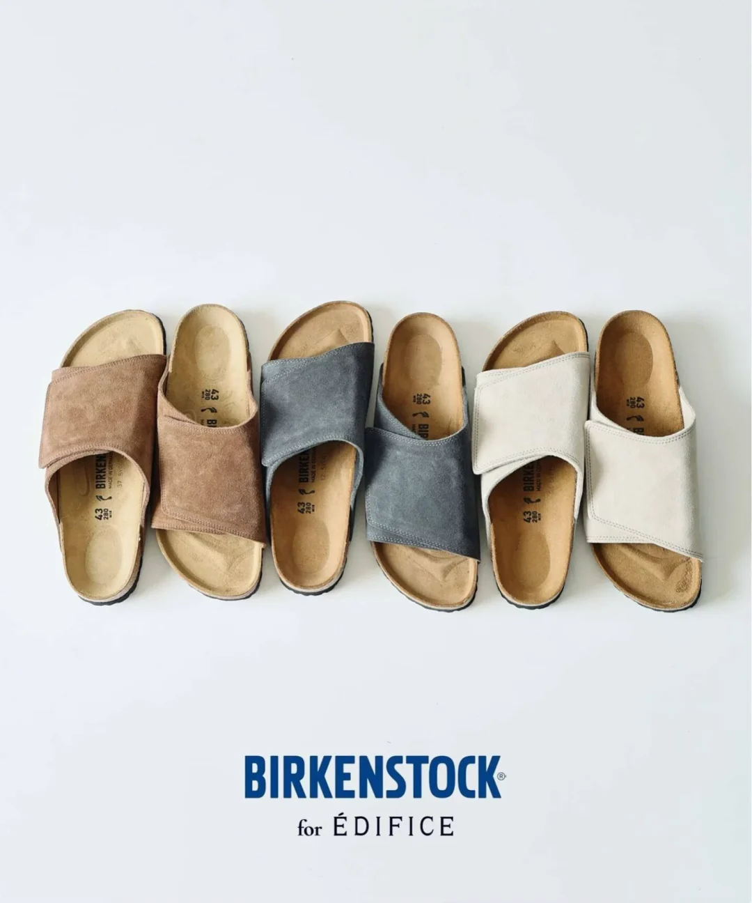 BIRKENSTOCK for EDIFICE 2026 SS Exclusive “SOLANA & SYLT”が6月上旬 発売  (エディフィス ビルケンシュトック ソラナ/ジルト)