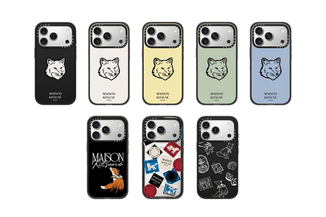 Maison Kitsuné × CASETiFY 2026春夏コレクションが2026年 6/8 発売 (ケースティファイ メゾン キツネ)
