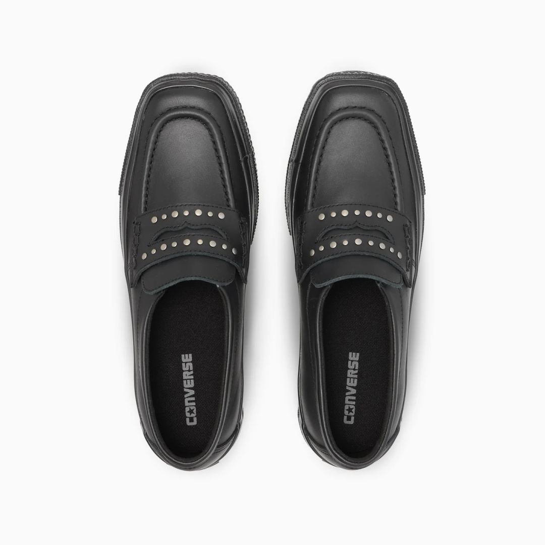 【2026年 7/31 発売】CONVERSE ALL STAR SQUARETOE LOAFER SA “Black/Deep Brown” (コンバース オールスター スクエアトウ ローファー) [31318480/31318481]