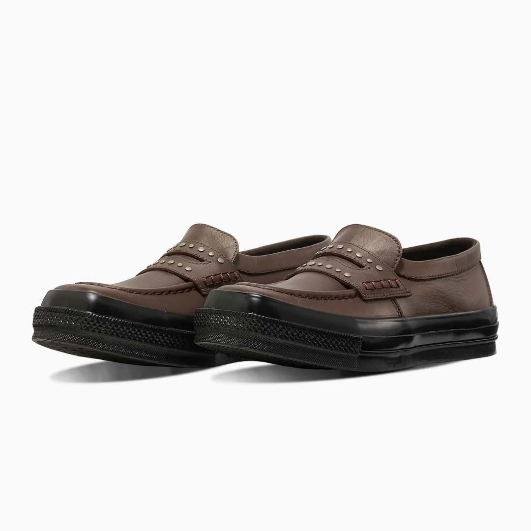【2026年 7/31 発売】CONVERSE ALL STAR SQUARETOE LOAFER SA “Black/Deep Brown” (コンバース オールスター スクエアトウ ローファー) [31318480/31318481]