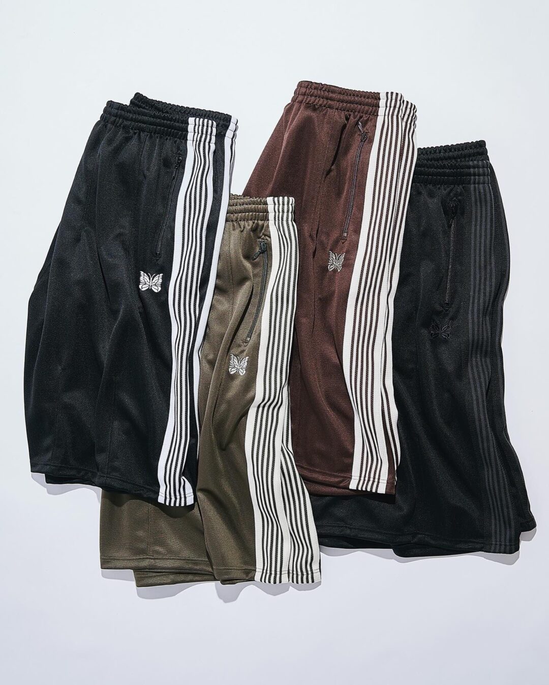 NEEDLES × STUDIOUS 2026 SS 別注 新作 “ Track Short Sleeve Shirt & H.D. Track Pant Shorts – Poly Smooth“が6/4 19:00 発売 (ニードルズ ステュディオス)