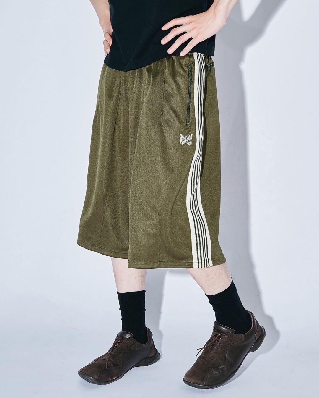 NEEDLES × STUDIOUS 2026 SS 別注 新作 “ Track Short Sleeve Shirt & H.D. Track Pant Shorts – Poly Smooth“が6/4 19:00 発売 (ニードルズ ステュディオス)