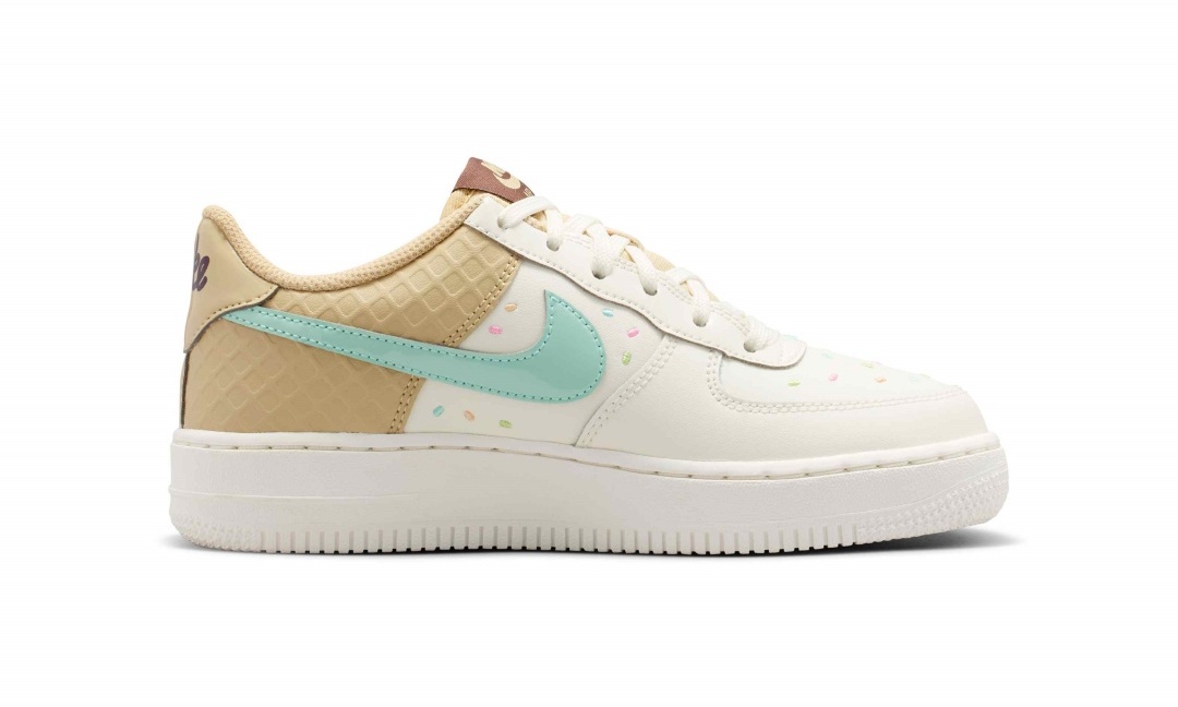 【2026年 発売】NIKE GS AIR FORCE 1 LOW “Ice Cream/Sail/Sesame” (ナイキ エア フォース 1 ロー “アイスクリーム/セイル/セサミ”) [IV4682-060]