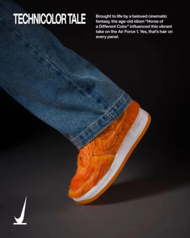 【2026年 8/7 発売予定】NIKE AIR FORCE 1 LOW "Orange Fur" (ナイキ エア フォース ロー "オレンジファー") [IR1940-800]