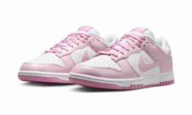 【2026年 7月 発売予定】NIKE W DUNK LOW SE STREET1 “Pink Rise Patent” (ナイキ ダンク ロー “ピンクライズ パテント”) [IV5104-102]