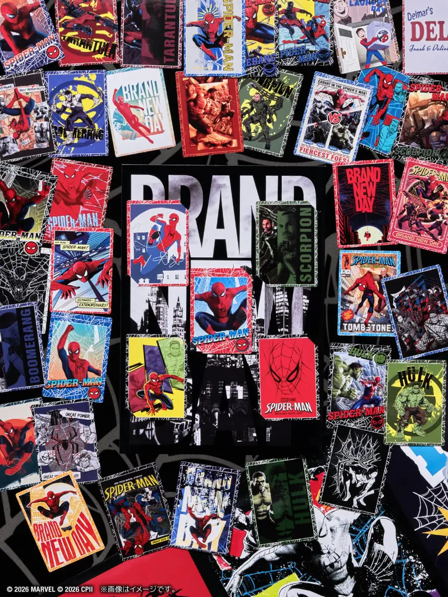 Happyくじ / MARVEL「スパイダーマン：ブランド・ニュー・デイ」が2026年 8/7 発売 (Spider-Man: Brand New Day マーベル ハッピーくじ)