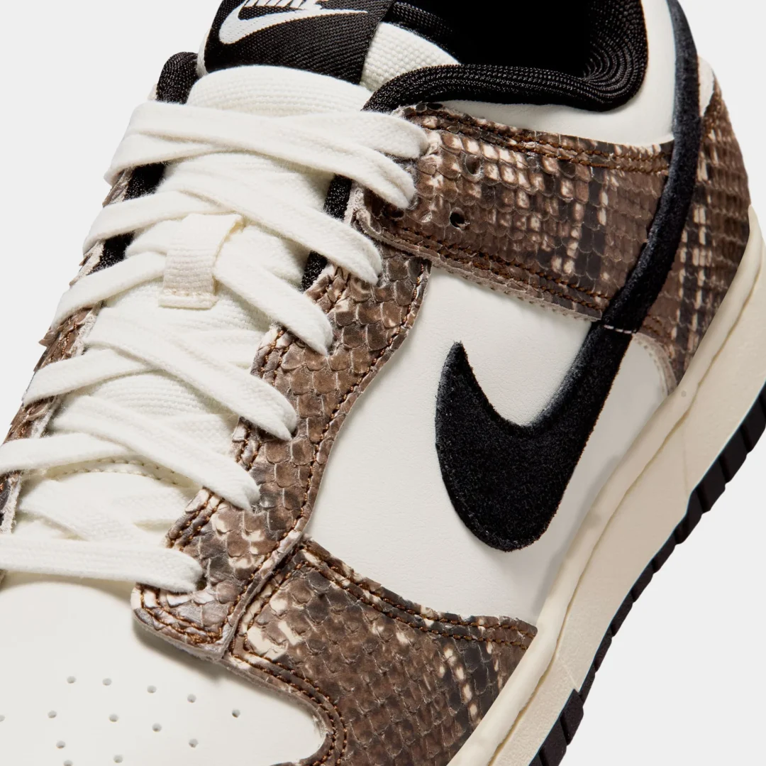 【2026年 発売】NIKE DUNK LOW RETRO “Snake/Soft Pearl/Mosswood Brown” (ナイキ ダンク ロー レトロ “スネーク/パール/ブラウン”) [IO1616-002]