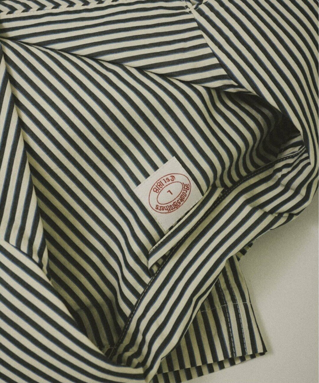 JOURNAL STANDARD relume × Brooks Brothers 2026 FW 別注 “ストライプ シャツジャケット”が9月上旬 発売 (ジャーナルスタンダード ブルックスブラザーズ)