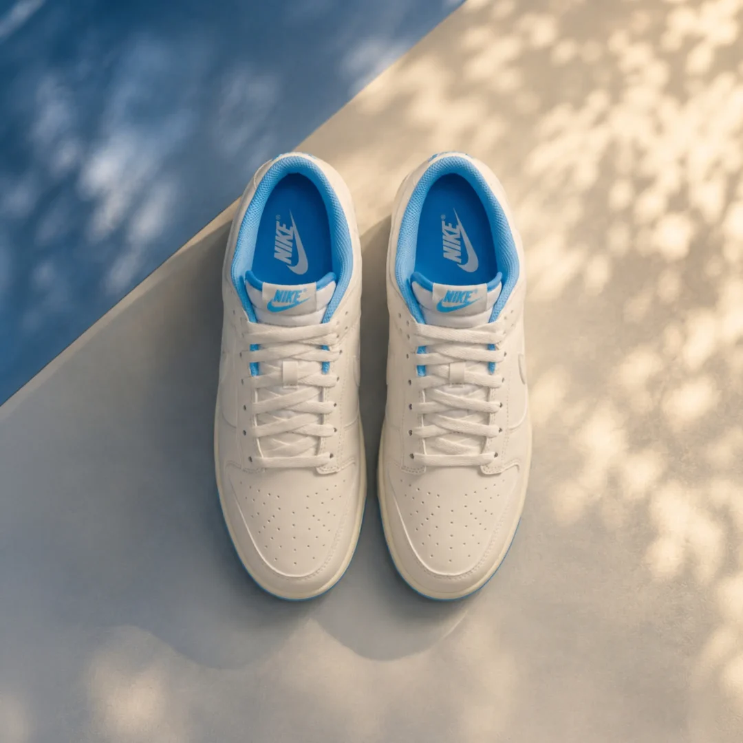 【2026年 発売】NIKE DUNK LOW RETRO “Pale Ivory/Football Blue” (ナイキ ダンク ロー レトロ “ペールアイボリー/フットボールブルー”) [HF5441-119]