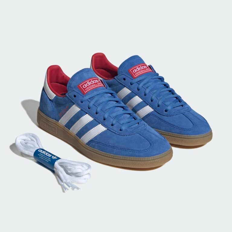 Manchester United × adidas Originals HANDBALL SPEZIAL Royal Blue（adidas × Manchester United）