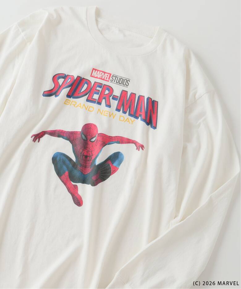 世界中で愛されるヒーロー『スパイダーマン』にフィーチャーしたJOURNAL STANDARD relume 別注 “グラフィック Tシャツ”が2026年 8月上旬 発売 (Spider-Man ジャーナルスタンダード BRAND NEW DAY)