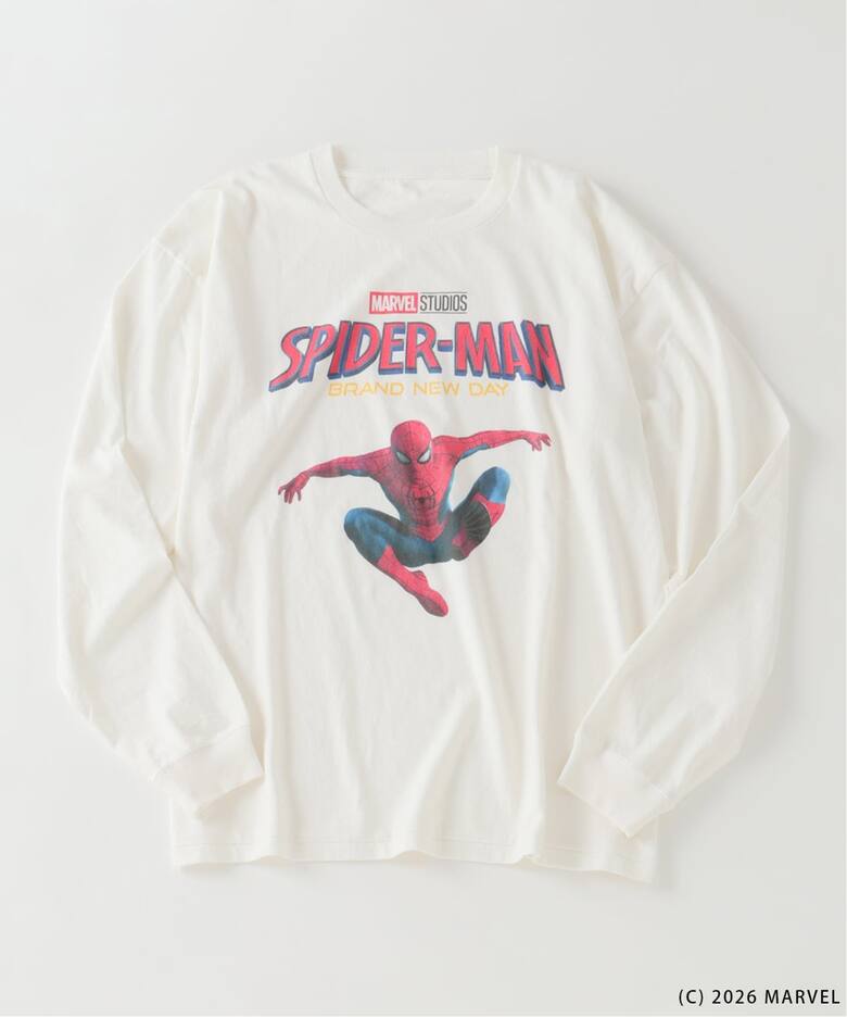 世界中で愛されるヒーロー『スパイダーマン』にフィーチャーしたJOURNAL STANDARD relume 別注 “グラフィック Tシャツ”が2026年 8月上旬 発売 (Spider-Man ジャーナルスタンダード BRAND NEW DAY)