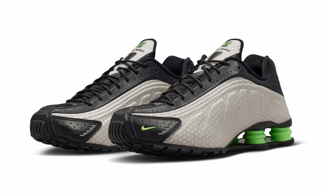 【2026年 8/8 発売】NIKE SHOX R4 “Black/Lime Glow” (ナイキ ショックス “ブラック/ライムグロー”) [IR1946-001]
